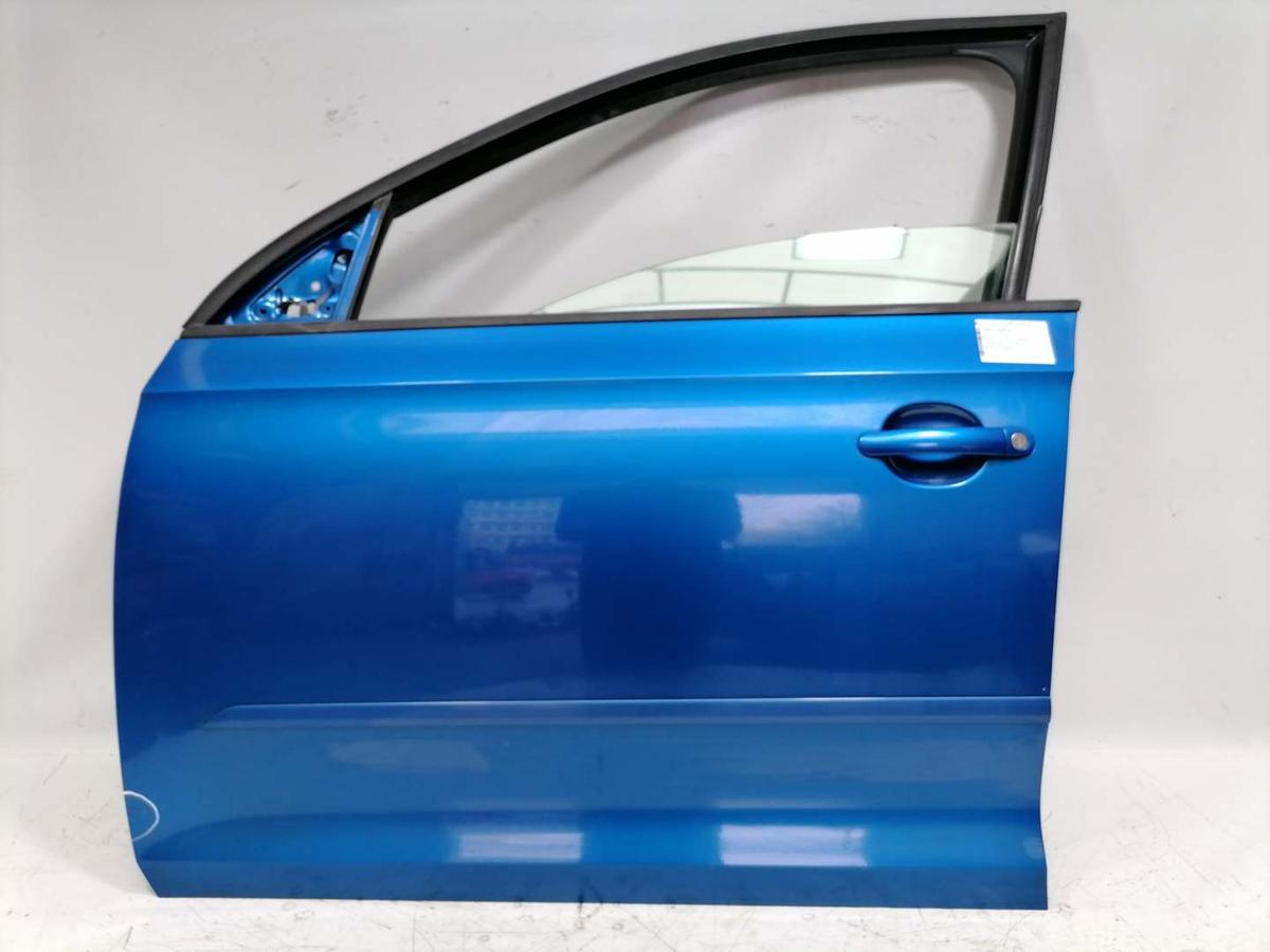 Skoda Rapid NH original Tür vorn links LF5W Race Blue Limousine Bj.2013